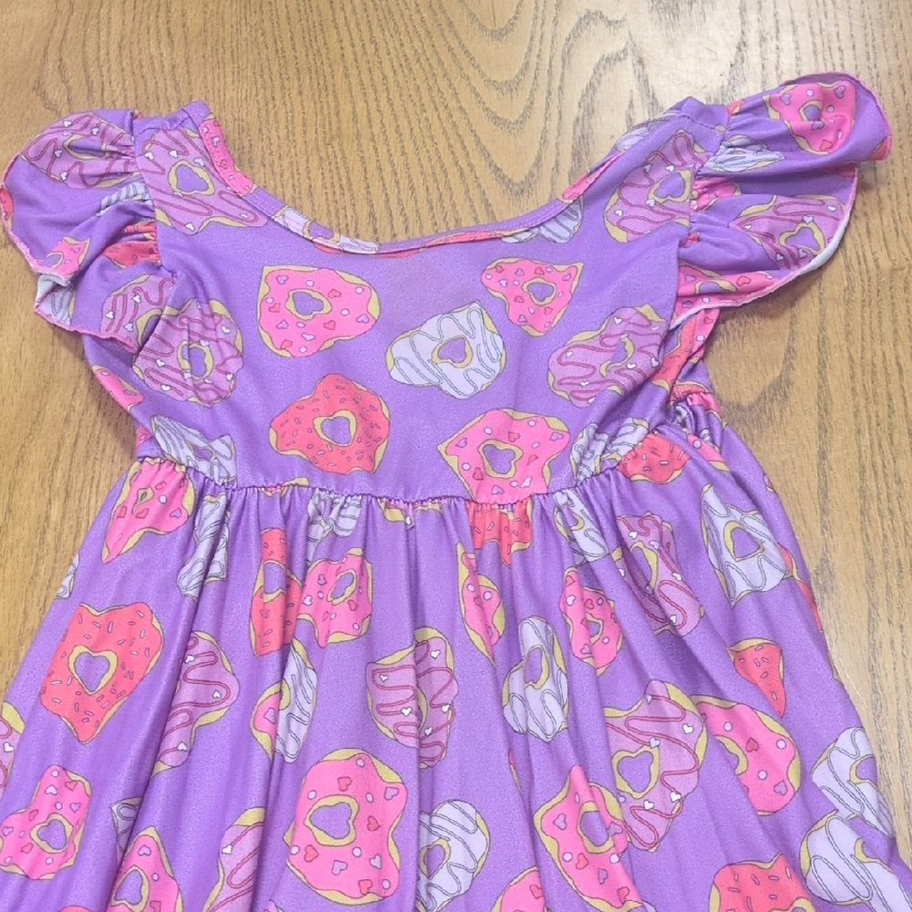 Dot Dot Smile Purple and Pink Donut Dress
